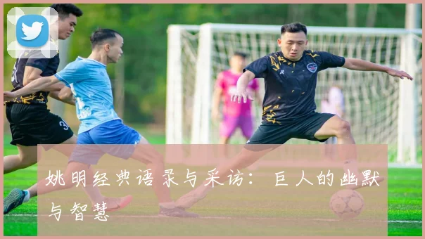 姚明经典语录与采访：巨人的幽默与智慧